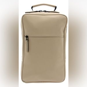 RAINS Book Backpack Men/Women in Sand NWT